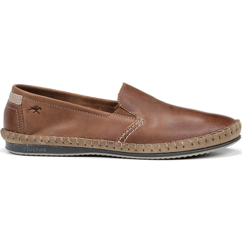 Schuhe Herren Slipper Fluchos 8264 Bahamas Herren-Loafer Braun