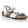 Schuhe Damen Sandalen / Sandaletten Interbios 7148 Weiss