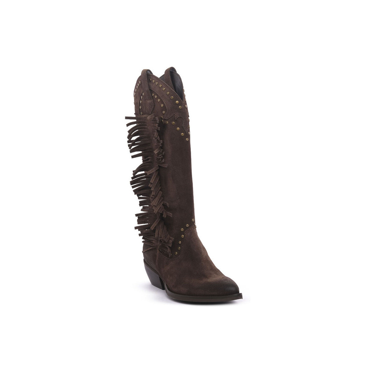 Schuhe Damen Stiefel Priv Lab ICONA 80 Braun
