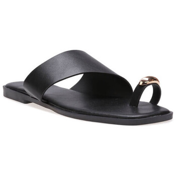 Schuhe Damen Zehensandalen La Modeuse 75432_P178367 Schwarz