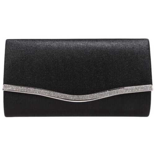 Taschen Damen Geldtasche / Handtasche La Modeuse 75609_P178950 Schwarz