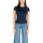 Kleidung Damen T-Shirts Guess SS PONY HAIR LOGO R5 W5GI42 J1314 Blau