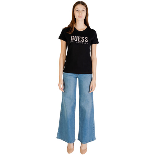 Guess SS CN PYTHON LOGO TEE W5RI19 I3Z14 Schwarz