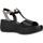 Schuhe Damen Sandalen / Sandaletten Repo 13265R Schwarz