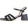 Schuhe Damen Sandalen / Sandaletten Regarde Le Ciel AMALIA03 Blau
