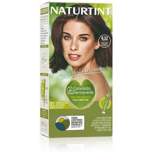 Beauty Haarfärbung Naturtint Ammoniakfreie Farbe Nr. 4.32-intensives Kastanienbrau 