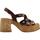 Schuhe Damen Sandalen / Sandaletten Porronet 3179P Braun