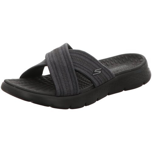 Schuhe Damen Wassersportschuhe Skechers Badeschuhe GO WALK 141420 BKGY Schwarz