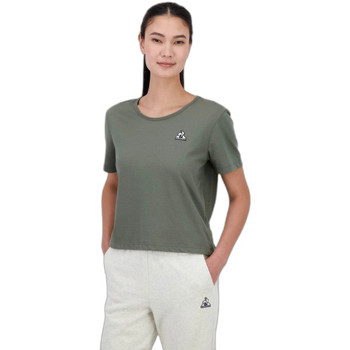 Kleidung Damen T-Shirts Le Coq Sportif T-shirt femme  Contemporain SP N°1 Grün