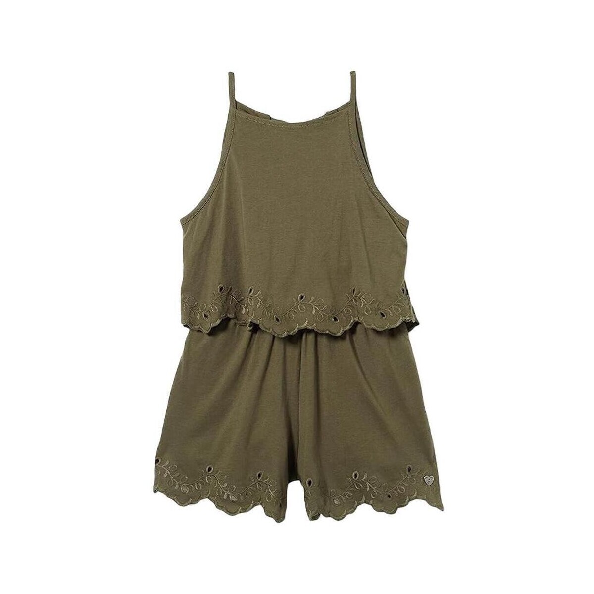 Kleidung Mädchen Overalls / Latzhosen Teddy Smith 51606616D Grün