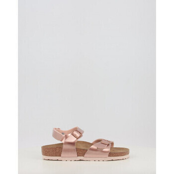 Schuhe Mädchen Sandalen / Sandaletten BIRKENSTOCK RIO AS KIDS BF Rosa