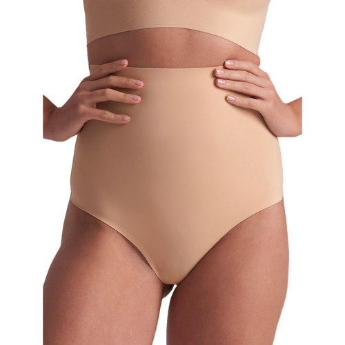 Unterwäsche Damen Shapewears Bye Bra String mit ultrahoher Taille unsichtbar Beige