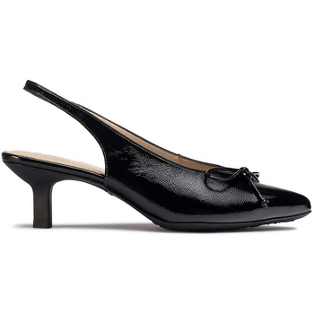 Schuhe Damen Pumps Wonders Ingrid G-7103 Schuhe ohne Fersenriemen Schwarz