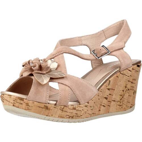 Schuhe Damen Sandalen / Sandaletten Stonefly MARLENE II 10 VELOUR Braun