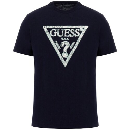 Kleidung Herren T-Shirts Guess M5GI06 I3Z14 Blau