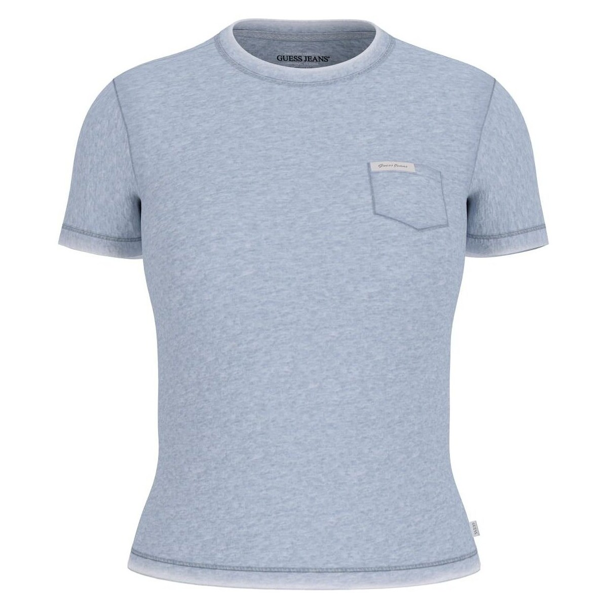 Kleidung Damen T-Shirts & Poloshirts Guess W5GI40 KCTL1 Blau