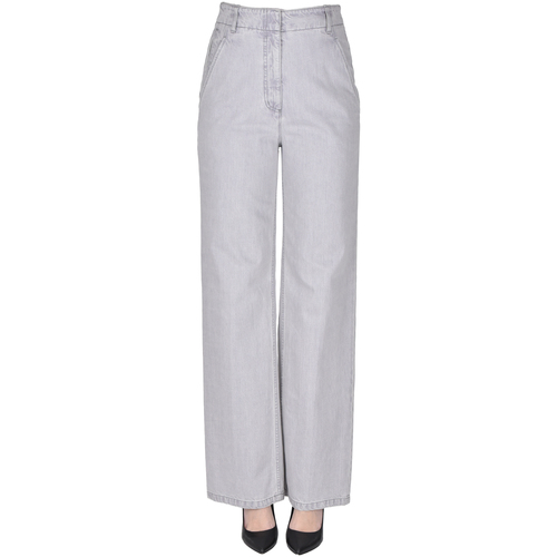 Kleidung Damen Jeans Tibi DNM00006014AI Grau