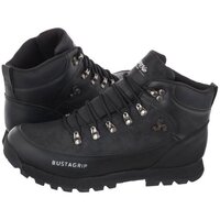 Schuhe Herren Derby-Schuhe Bustagrip BGH-173B3 Schwarz