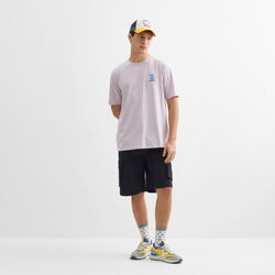 Kleidung Herren T-Shirts Munich Oversize t-shirt pixel streetwear Violett
