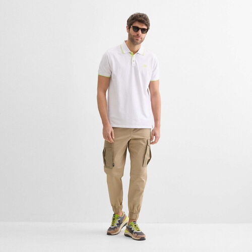 Kleidung Herren Polohemden Munich Polo slam lifestyle Weiss
