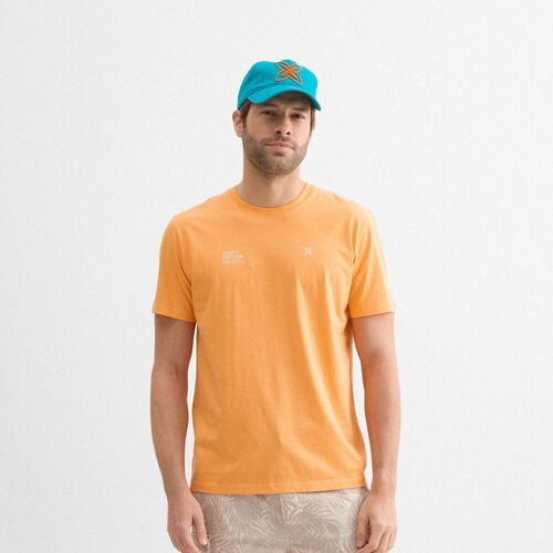 Kleidung Herren T-Shirts Munich T-shirt massana lifestyle Orange