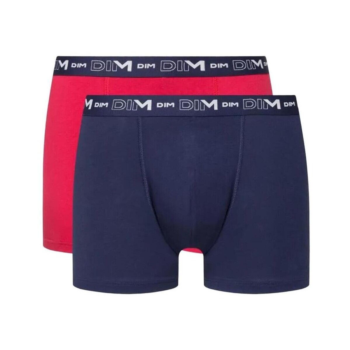 Unterwäsche Herren Boxer DIM -D6596-X2-RMR Rot