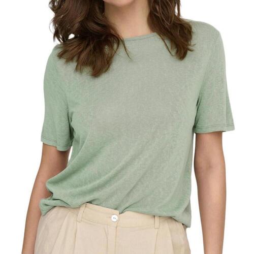 Kleidung Damen T-Shirts & Poloshirts JDY 15290780 Grün