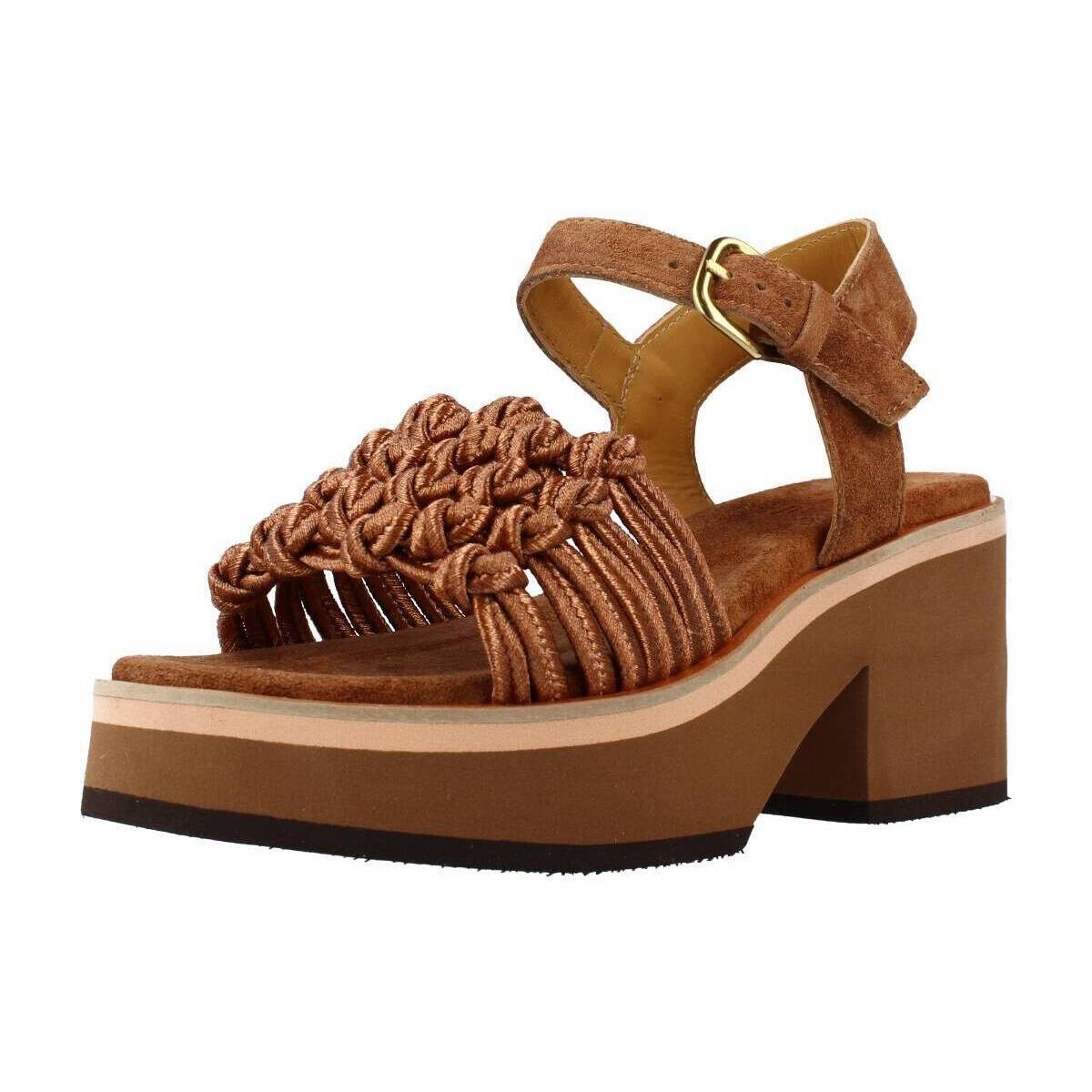 Schuhe Damen Sandalen / Sandaletten Alpe 2353 11 Braun