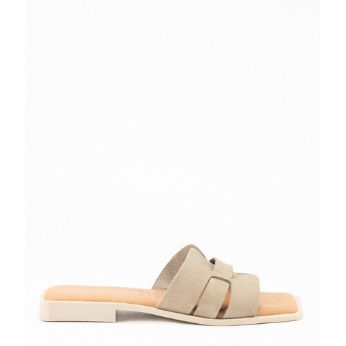 Schuhe Damen Sandalen / Sandaletten Keslem 40647 Beige