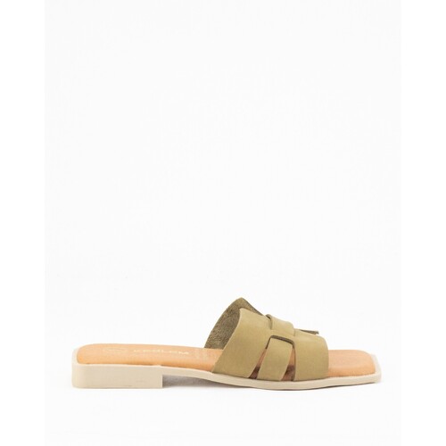 Schuhe Damen Sandalen / Sandaletten Keslem 40650 Beige