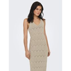 Kleidung Damen Maxikleider Only  Beige