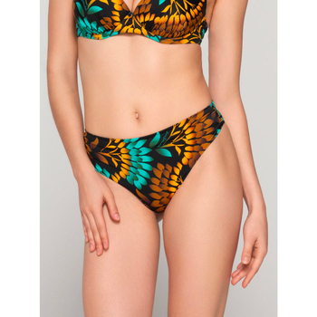 Luna  Bikini Ober- und Unterteile Bikini-Strümpfe Badehose 5cm plissiert EM günstig online kaufen