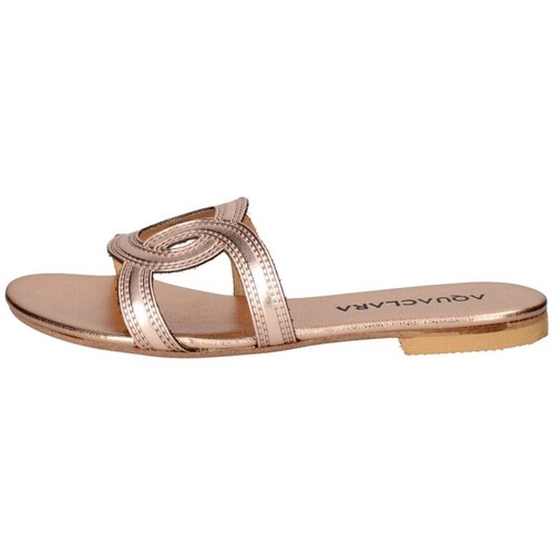 Schuhe Damen Sandalen / Sandaletten Aquaclara P-haka-10 Holzschuh Frau Rot