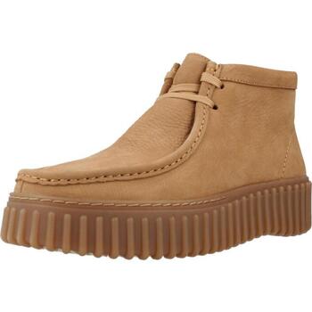Schuhe Damen Stiefel Clarks TORHILL MOSS Braun