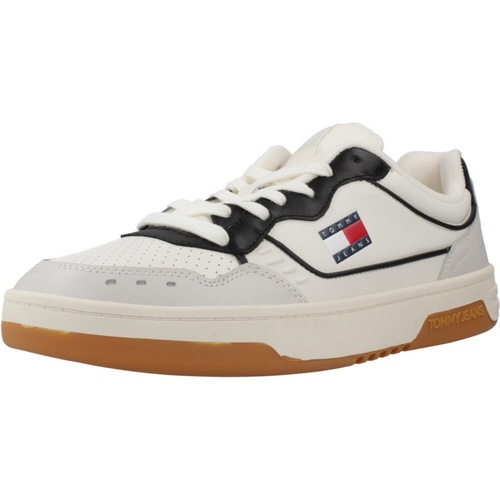 Tommy Jeans TJM CUPSOLE ELEVATED LEA Weiss