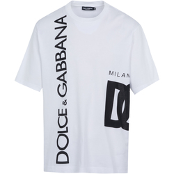 Kleidung Herren T-Shirts D&G G8PD5T FU7EQ Weiss