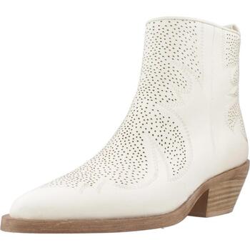 Schuhe Damen Low Boots Alpe 5356 04 Weiss