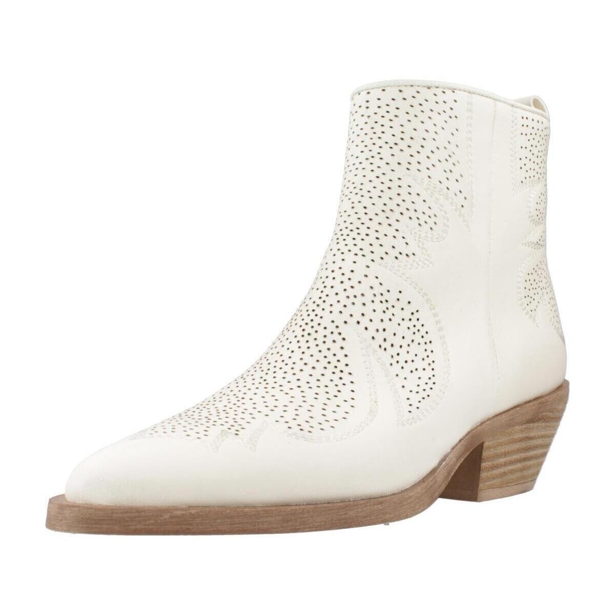 Schuhe Damen Low Boots Alpe 5356 04 Weiss