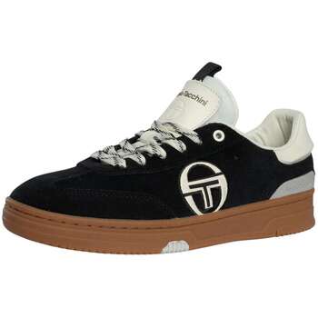 Schuhe Herren Sneaker Low Sergio Tacchini Neo Terrance Leder-Sneaker Schwarz