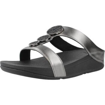 Schuhe Damen Sandalen / Sandaletten FitFlop HALO BEAD CIRCLE Grau