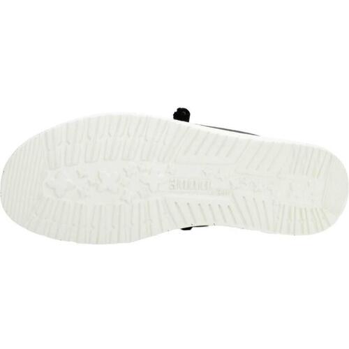 HEYDUDE WALLY STRETCH CANVAS Schwarz