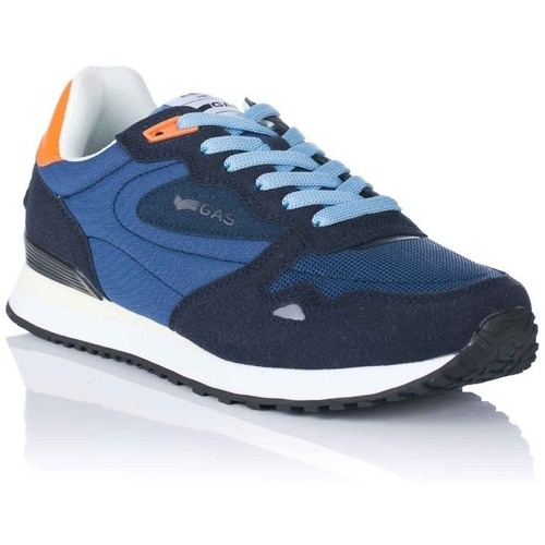 Schuhe Damen Sneaker Low Gas OMY MIX Blau