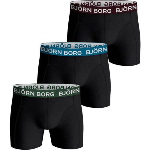 Unterwäsche Herren Boxer Björn Borg 3-Pack Boxers Schwarz