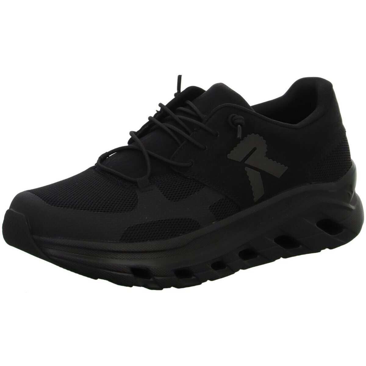Schuhe Herren Derby-Schuhe & Richelieu Rieker Schnuerschuhe HWK Halbschuhe U3500-01 Schwarz