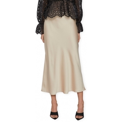 Kleidung Damen Röcke Vila Noos Elette Skirt - Cement Beige