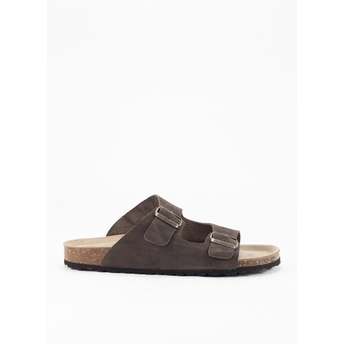 Schuhe Herren Pantoffel Keslem 38777 Braun