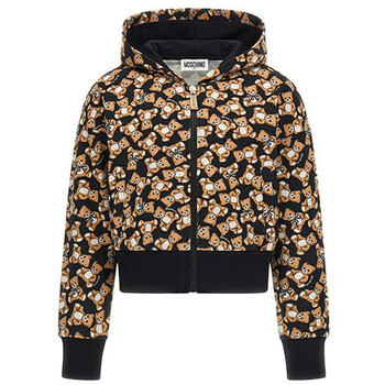 Kleidung Damen 3/4 & 7/8 Jeans Moschino FELPA CON ZIP E CAPPUCCIO Art. HDF06FLDB6C 