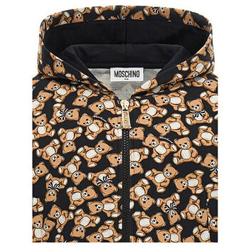Moschino FELPA CON ZIP E CAPPUCCIO Art. HDF06FLDB6C 
