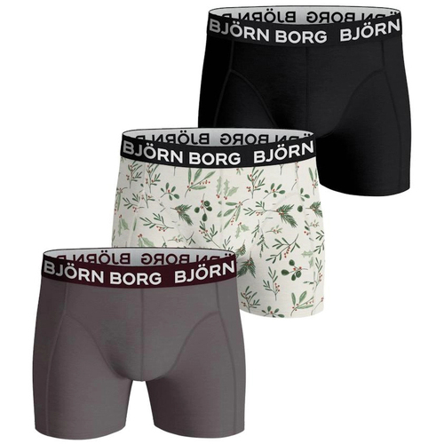 Unterwäsche Herren Boxer Björn Borg 3-Pack Boxers Multicolor