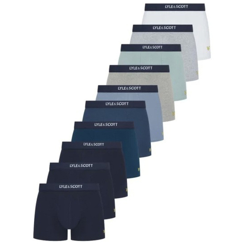 Unterwäsche Herren Boxer Lyle & Scott Cook 10-Pack Boxers Multicolor